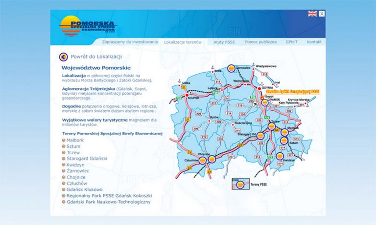 Interaktywna Prezentacja pomorska strefa ekonomiczna